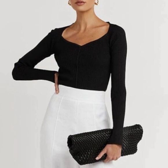 NWT DISSH Janie Sweetheart Top Medium - Picture 3 of 7